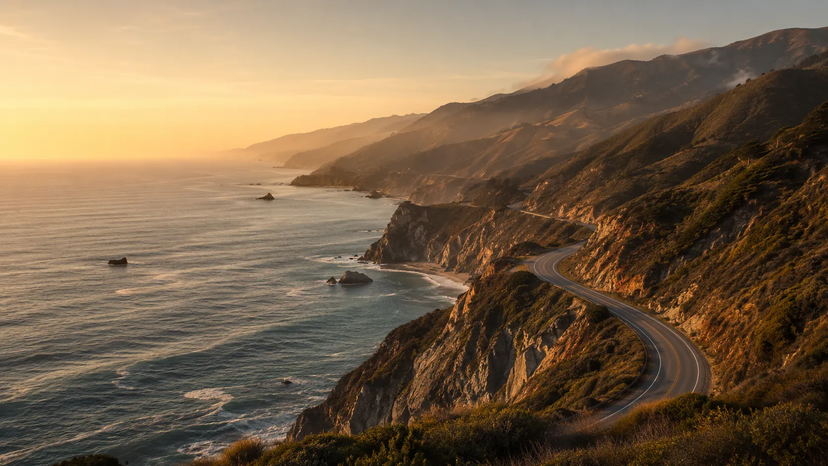 California Coastal Traverse, a virtual route challenge on Route Rally.