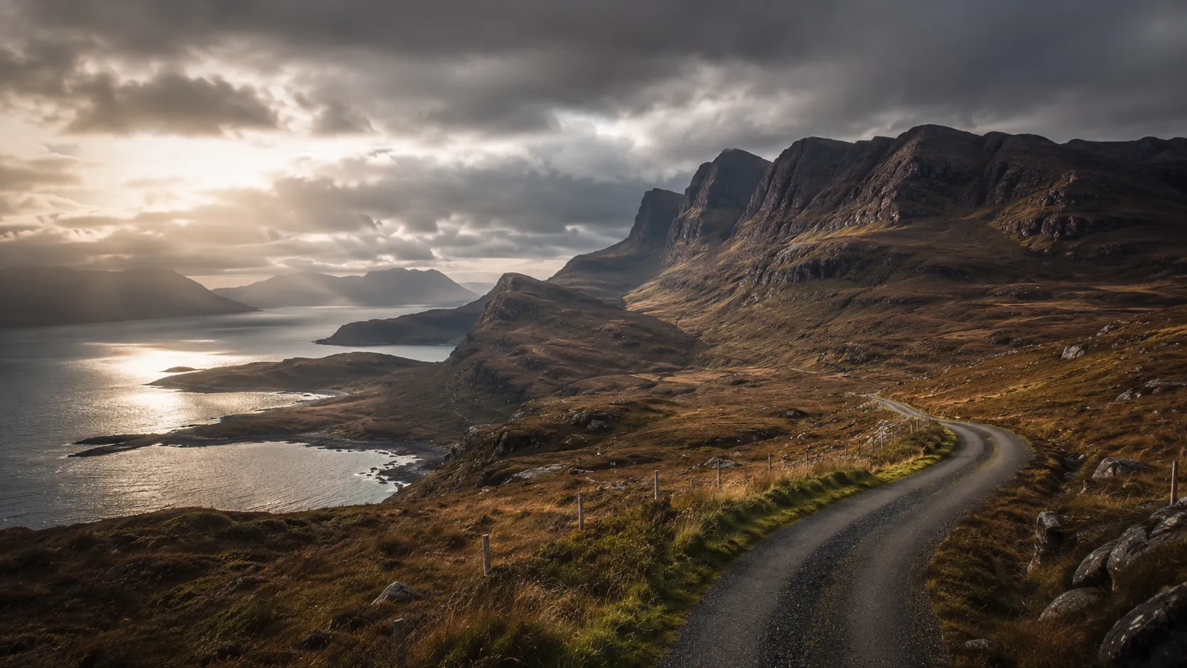 Scottish North Coast Loop, a virtual route challenge on Route Rally.