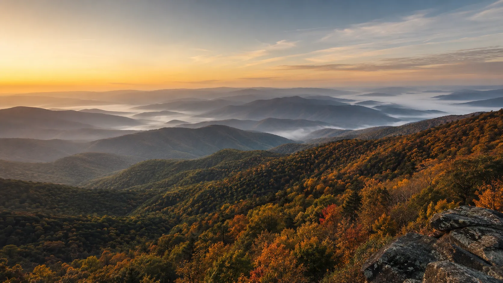 Shenandoah Skyline Trek, a virtual route challenge on Route Rally.