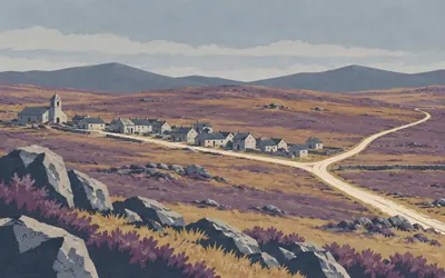 A Gudiña, Two ways to Ourense, both official: an illustration of a place on this route.