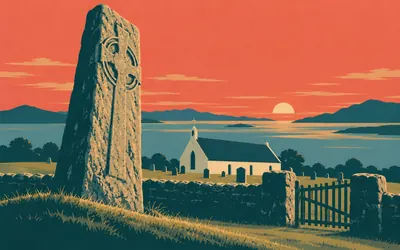 Applecross, A monastery founded in 673: an illustration of a place on this route.