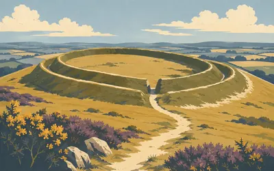 Barbury Castle, A smith's hoard, and a battle the record does not mention: an illustration of a place on this route.