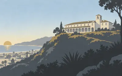The Bard Hospital, Its founder was its first patient: an illustration of a place on this route.