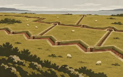 The Broomhill Trenches, The Western Front, dug in Ross-shire: an illustration of a place on this route.
