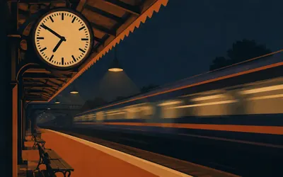 Carnforth Station, The clock from Brief Encounter: an illustration of a place on this route.