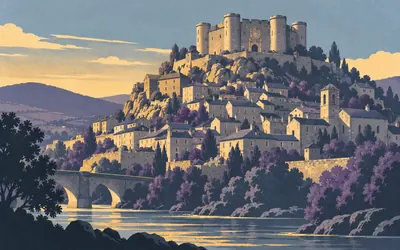 The Castle of the Counts of Benavente, Fifteenth century, municipal since 1887: an illustration of a place on this route.