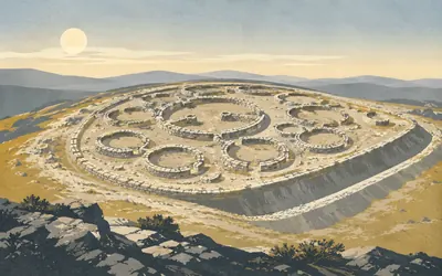 Castro del Chao Samartín, Eight hundred BC, carbon-dated: an illustration of a place on this route.