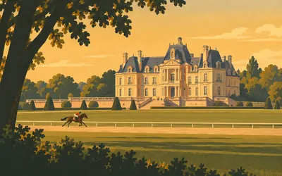 Château de Maisons, Mansart's masterpiece, and the town named for its banker: an illustration of a place on this route.