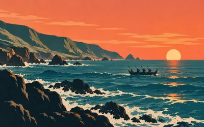 Chumash Heritage Sanctuary, Nine years from nomination to law: an illustration of a place on this route.