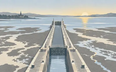 Clachnaharry Sea Lock, The hardest stretch of the whole canal: an illustration of a place on this route.