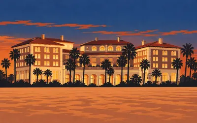 Club Casa del Mar, A two million dollar beach club, and then everything else: an illustration of a place on this route.