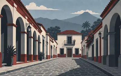 Córdoba, Veracruz, Where Spain agreed to leave, in 1821: an illustration of a place on this route.