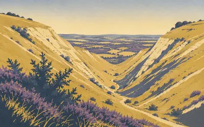 Devil's Dyke, Thirty thousand people a day, up a hill with no water in it: an illustration of a place on this route.