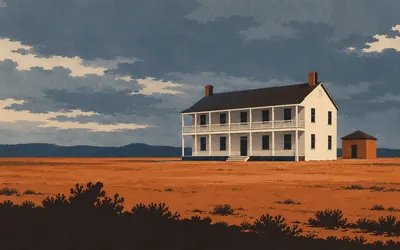 Drum Barracks, The Civil War, and the camels: an illustration of a place on this route.
