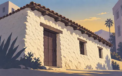 El Presidio de Santa Bárbara, Who actually built it: an illustration of a place on this route.