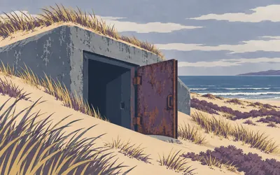 Fort Ord Dunes, Nine hundred and seventy-nine acres of rifle range: an illustration of a place on this route.
