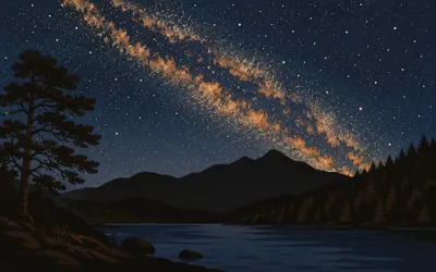 Glen Trool, Three hundred square miles and no light: an illustration of a place on this route.