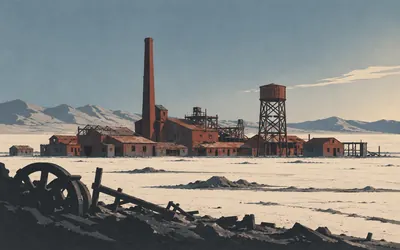 Oficina Salitrera Humberstone, The only leaching shed left anywhere: an illustration of a place on this route.