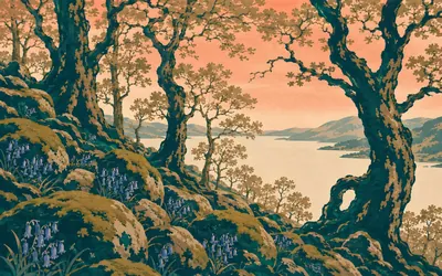 Inversnaid, Rainforest, and a barracks built for one man: an illustration of a place on this route.