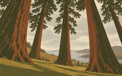 Leckmelm, An arboretum planted on cleared ground: an illustration of a place on this route.