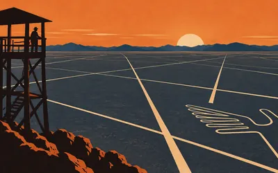 Lines and Geoglyphs of Nasca and Palpa, Unhedged, which UNESCO almost never is: an illustration of a place on this route.