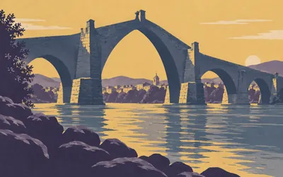 The Ponte Vella, What the state said in 1961, and what it says now: an illustration of a place on this route.