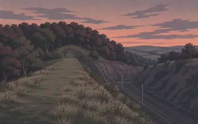 Penmanshiel, A tunnel that was never reopened: an illustration of a place on this route.