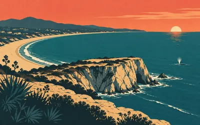Point Dume, Named for a friar, spelled wrong ever since: an illustration of a place on this route.