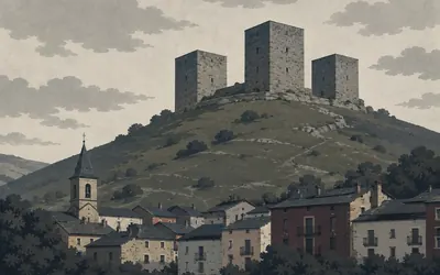 Pola de Allande, The branch the road takes: an illustration of a place on this route.