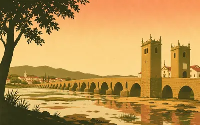 Ponte de Lima, The town is named after the bridge: an illustration of a place on this route.