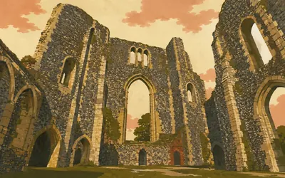 Reading Abbey, Where a king is buried, nobody knows quite where: an illustration of a place on this route.