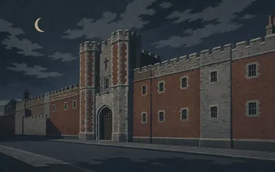 Reading Gaol, The separate system, and a poem: an illustration of a place on this route.