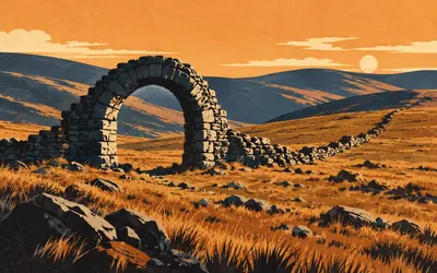 Rookhope Smeltmill, Chasing lead back out of the smoke: an illustration of a place on this route.