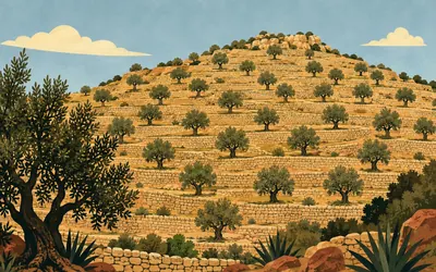 Les rotes de Caimari, Thirty-five hectares of wall, built in fifteen years: an illustration of a place on this route.