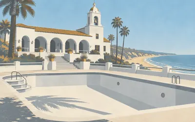 San Clemente Beach Club, A whole city as a park: an illustration of a place on this route.