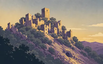 Rocca San Silvestro, A village of miners and smelters, abandoned: an illustration of a place on this route.