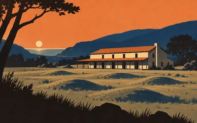 Sánchez Adobe, A village, an outpost, and one sentence: an illustration of a place on this route.