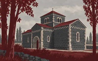 Santa Marta de Tera, On a branch of the road to Santiago: an illustration of a place on this route.