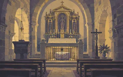 Santiago de Padrón, The stone the town is named after: an illustration of a place on this route.