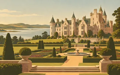 Skibo Castle, What a Dunfermline weaver's son bought: an illustration of a place on this route.