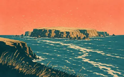Skomer Island, Three superlatives that do not agree: an illustration of a place on this route.