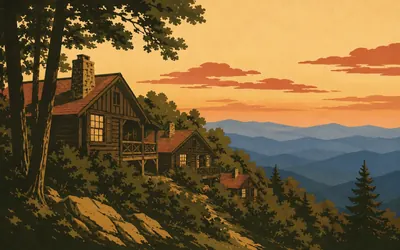 Skyland, Older than the park it sits in: an illustration of a place on this route.