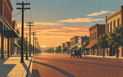 Springfield, Missouri, We prefer sixty six to sixty two: an illustration of a place on this route.