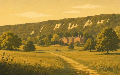 Titsey Place, A park the trail goes straight through: an illustration of a place on this route.