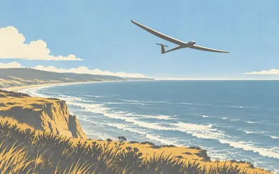 Torrey Pines Gliderport, A claimed record, and the register says claimed: an illustration of a place on this route.