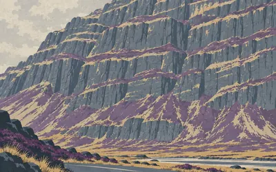 Torridon, Loch shore to mountain in one reserve: an illustration of a place on this route.