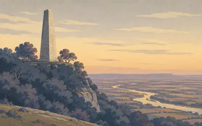 The Tyndale Monument, A tower for a man who translated a book: an illustration of a place on this route.