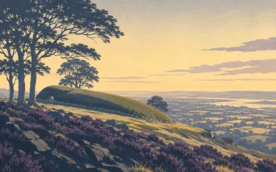 Uley Long Barrow, A tomb named after the woman who owned the field: an illustration of a place on this route.