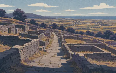 Vetulonia, A city that had to be found again: an illustration of a place on this route.