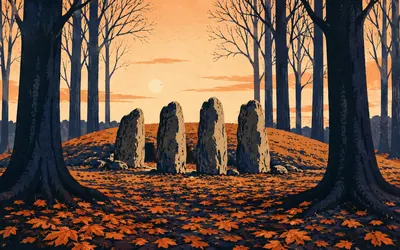 Wayland's Smithy, Fifteen years of burials, and a smith who works for a coin: an illustration of a place on this route.